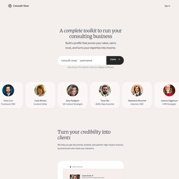Consult Now
